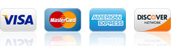 we accept credit cards